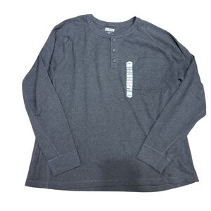Duluth Trading Co Burly Thermal Standard Fit Henley